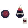 A-3490-3.JPG.jpg Illuminated Push Button Switch Momentary SPST Red Flat Cap with LED White Color