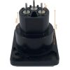 3 Pin XLR Female Panel Mount Chassis Socket