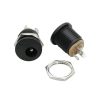 DC Power Jack 2.5mm Enclosed Frame With Screw