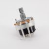 500K OHM Linear Taper Potentiometer On-Off Switch PCB Mount Knurled Shaft Dia: 6mm