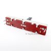 100K OHM W-Taper W100K Slide Potentiometer Center Detent PCB Mount Plastic Shaft Lever Height: 15mm