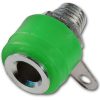 4mm Banana Female Socket Green