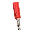 4mm Banana Male Plug Red