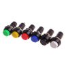 PUSH BUTTON SWITCH MOMENTARY White Color SPST 3A 125VAC 12mm