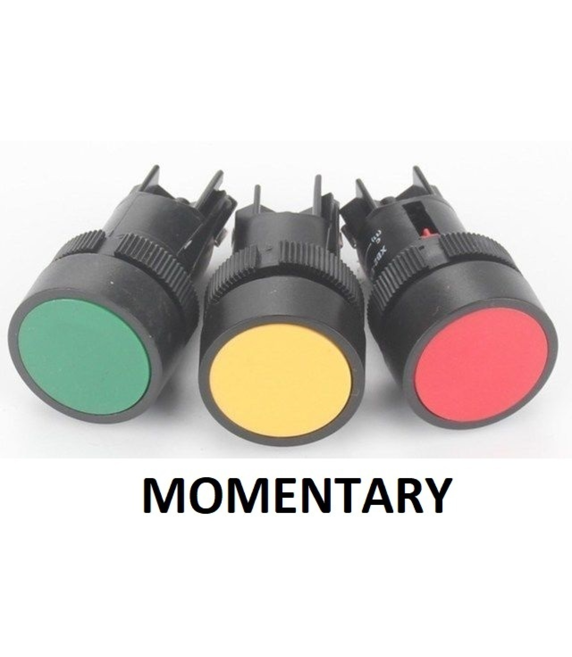 A-4475.jpg_3.jpg PUSH BUTTON SWITCH MOMENTARY GREEN COLOR 220V