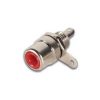 Phono-Socket RCA Chassis Mounting Red
