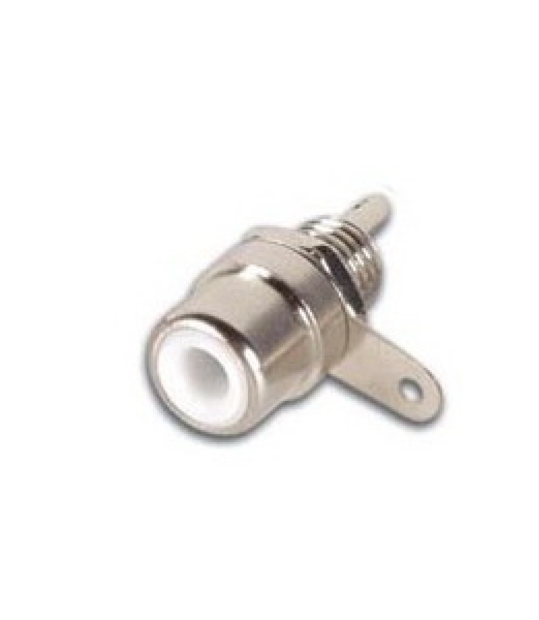 Phono-Socket RCA Chassis Mounting White