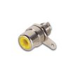 Phono-Socket RCA Chassis Mounting Yellow