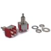 Mini Toggle Switch 1M Series DPDT On-Off-On Short Lever