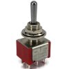 Mini Toggle Switch 1M Series DPDT On-Off-On
