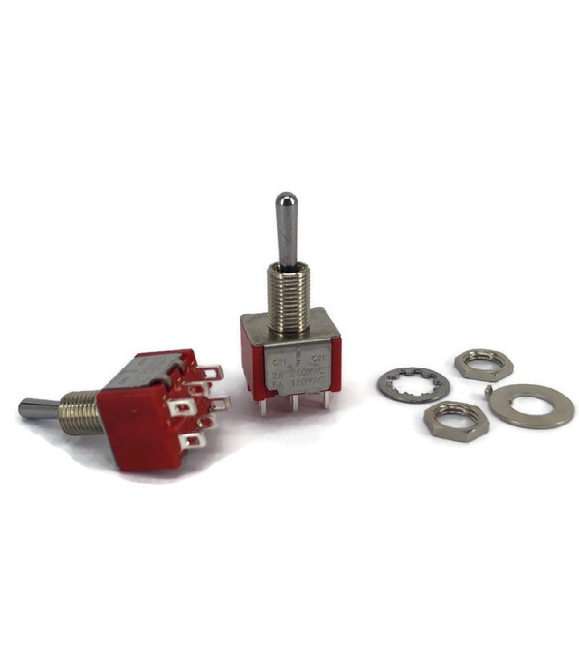 Mini Toggle Switch 1M Series DPDT On-Off-On