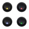 Red LED Dot Light Rocker Switch ON/OFF SPST 12V