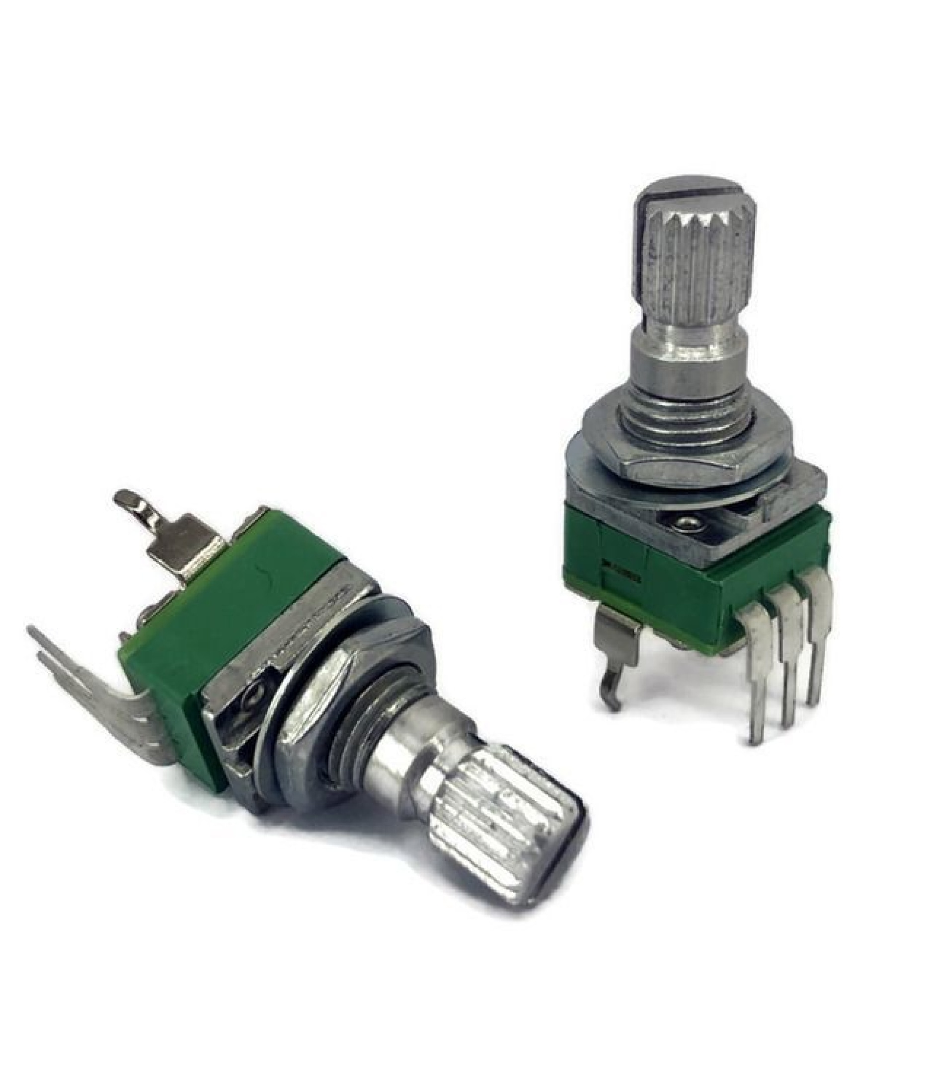 1M OHM ANTI-LOG Taper Potentiometer Spline Shaft PCB Mount 9mm