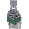 1M OHM ANTI-LOG Taper Potentiometer Spline Shaft PCB Mount 9mm