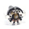 10K OHM Linear Taper Potentiometer On-Off Switch PCB Mount Knurled Shaft Dia: 6mm