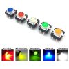 illuminated Tact Switch Blue LED 12*12mm 7.3mm Through Hole SPST-NO