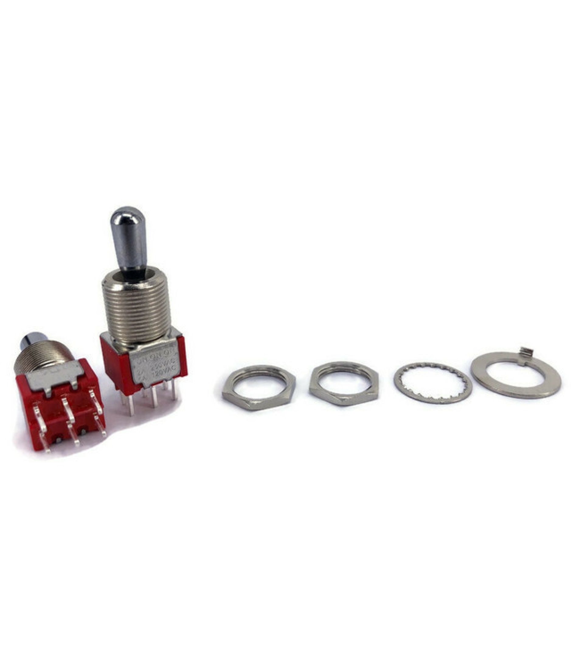 Mini Toggle Switch 1M Series DPDT On-On-On Large Handle