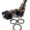 SPST Momentary Soft Touch Push Button Stomp Foots / Pedal Switch OFF-(ON)
