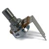 100K OHM Linear Taper Potentiometer PCB Mount Round Shaft Dia: 6.35mm