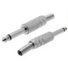6.35mm 1/4" Mono Metal Plug with Spring