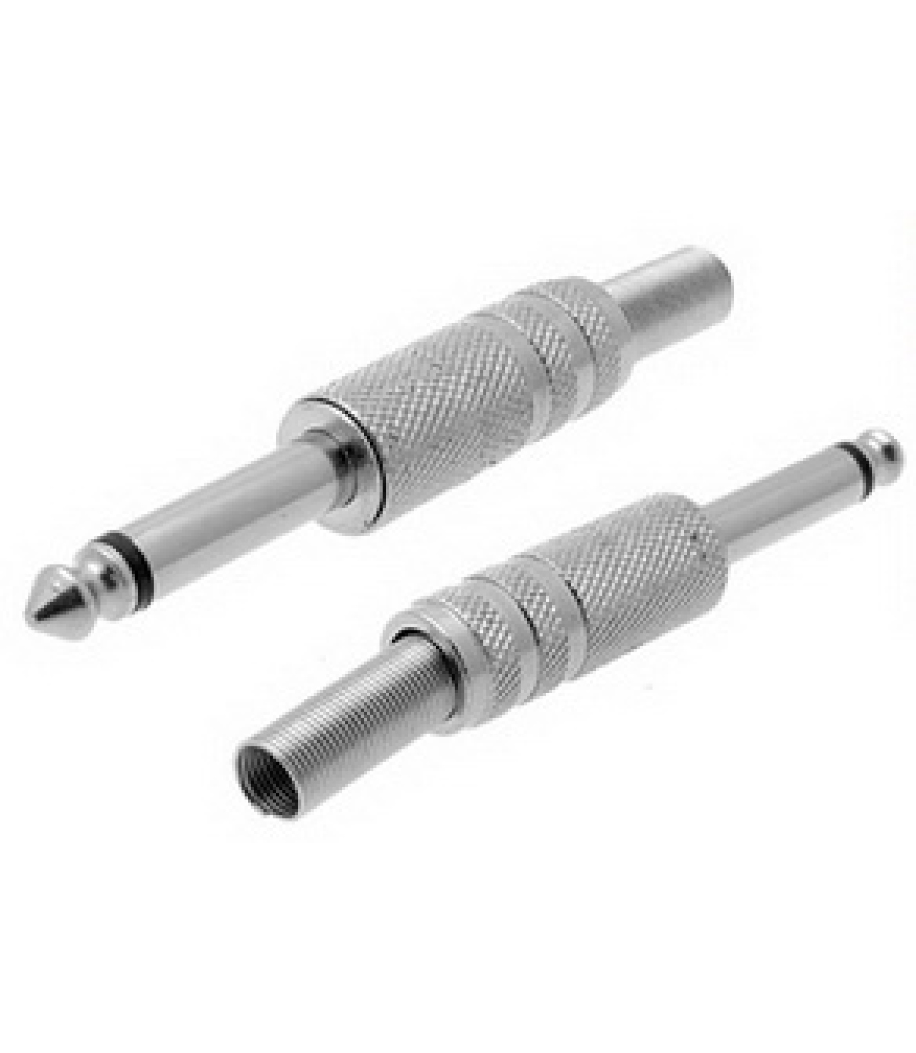 6.35mm 1/4" Mono Metal Plug with Spring