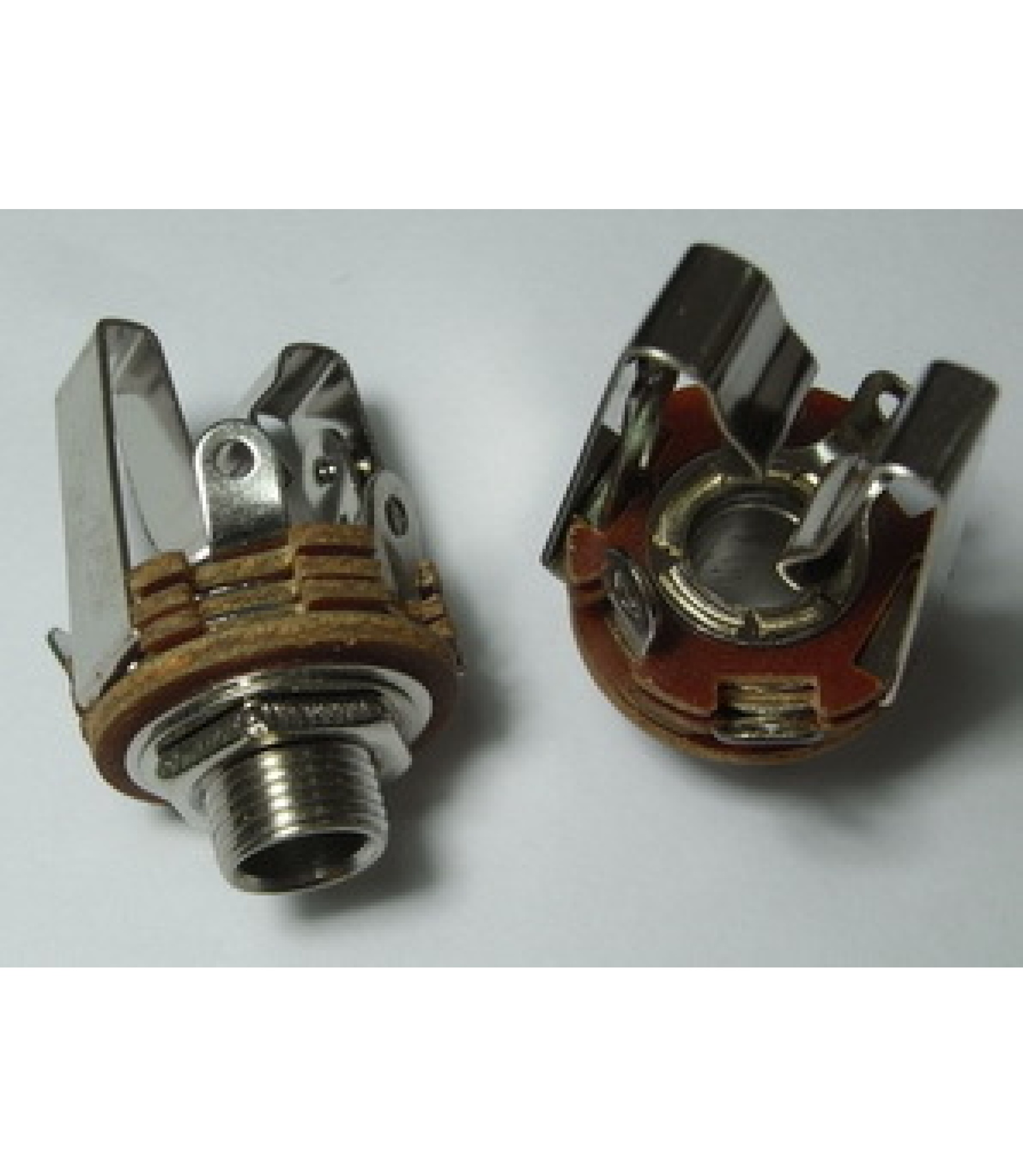 6.35mm 1/4" Stereo Chassis Socket / Jack 4 Terminals