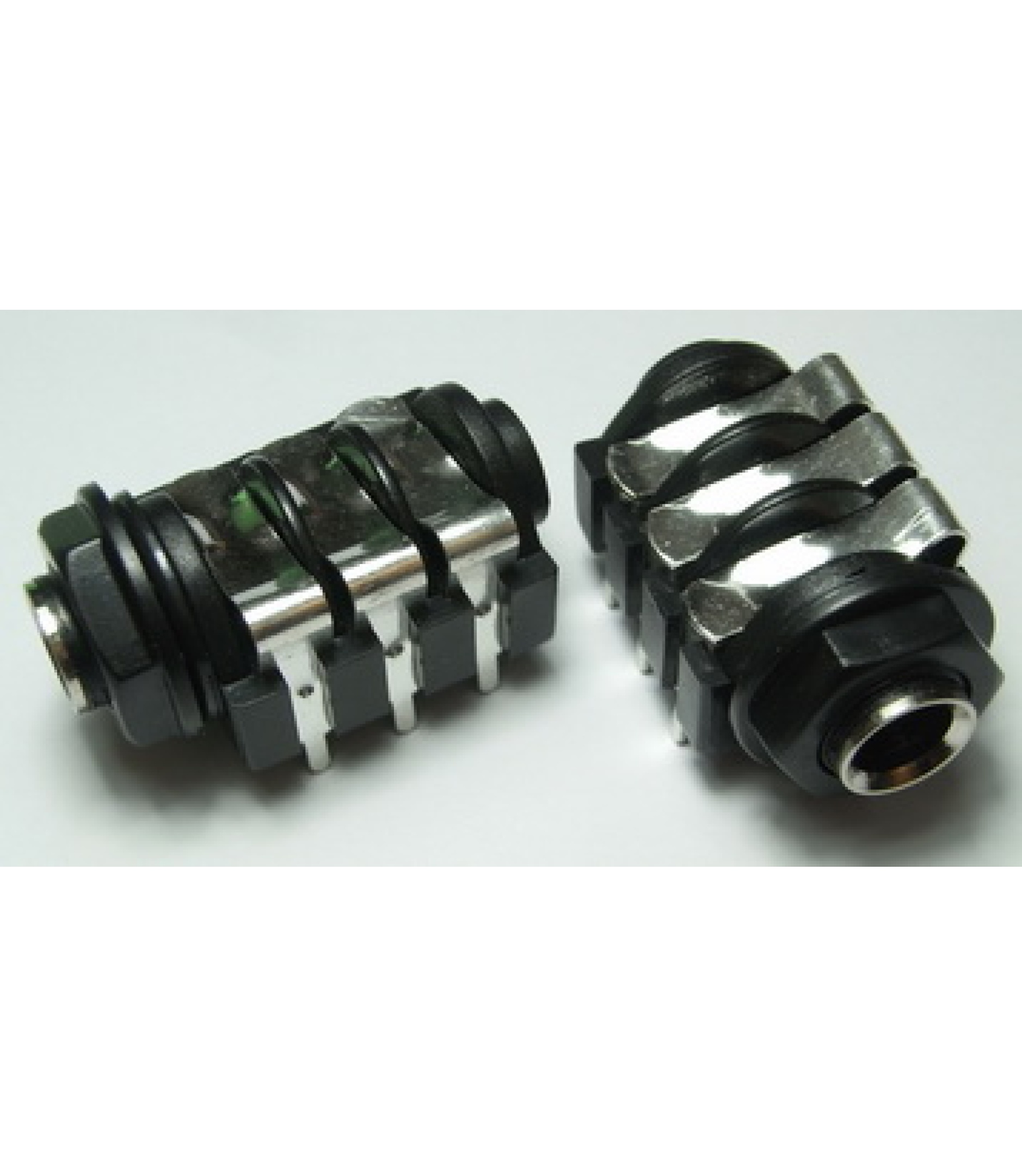 6.35mm 1/4" Stereo Insulated Socket Jack PCB Pin