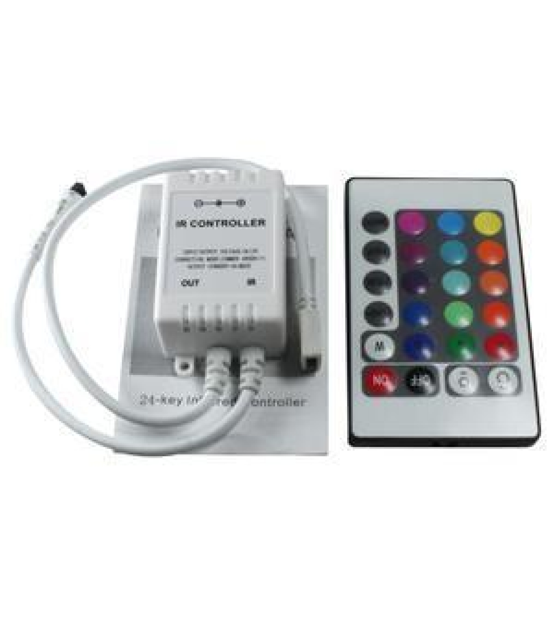 24 Keys IR Remote Controller for RGB LED Strip