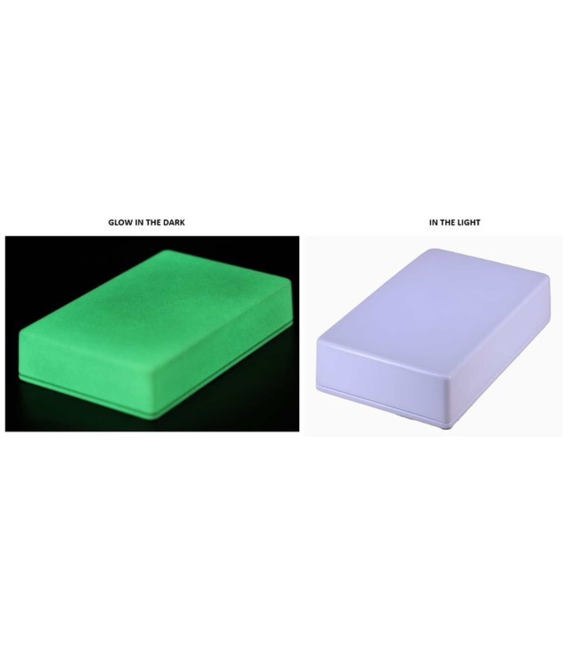 1590DD Style Aluminum Diecast Enclosure Glow in the dark