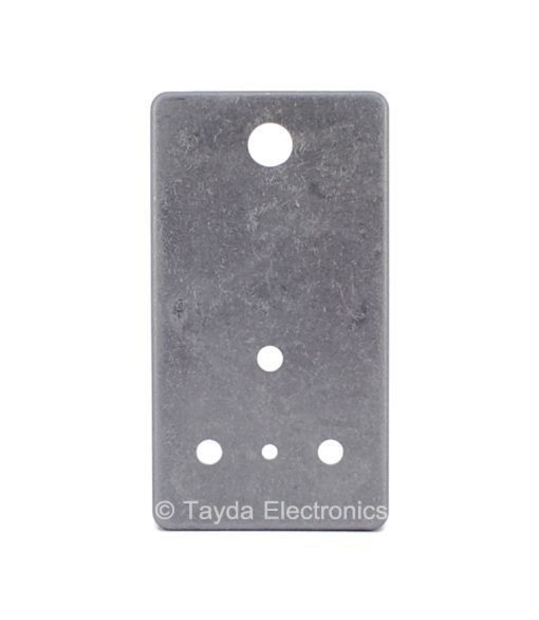 PEARL GRAY Drilled Enclosure for PedalPCB 3 Knob Type 1