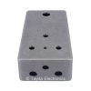 PEARL GRAY Drilled Enclosure for PedalPCB 3 Knob Type 1