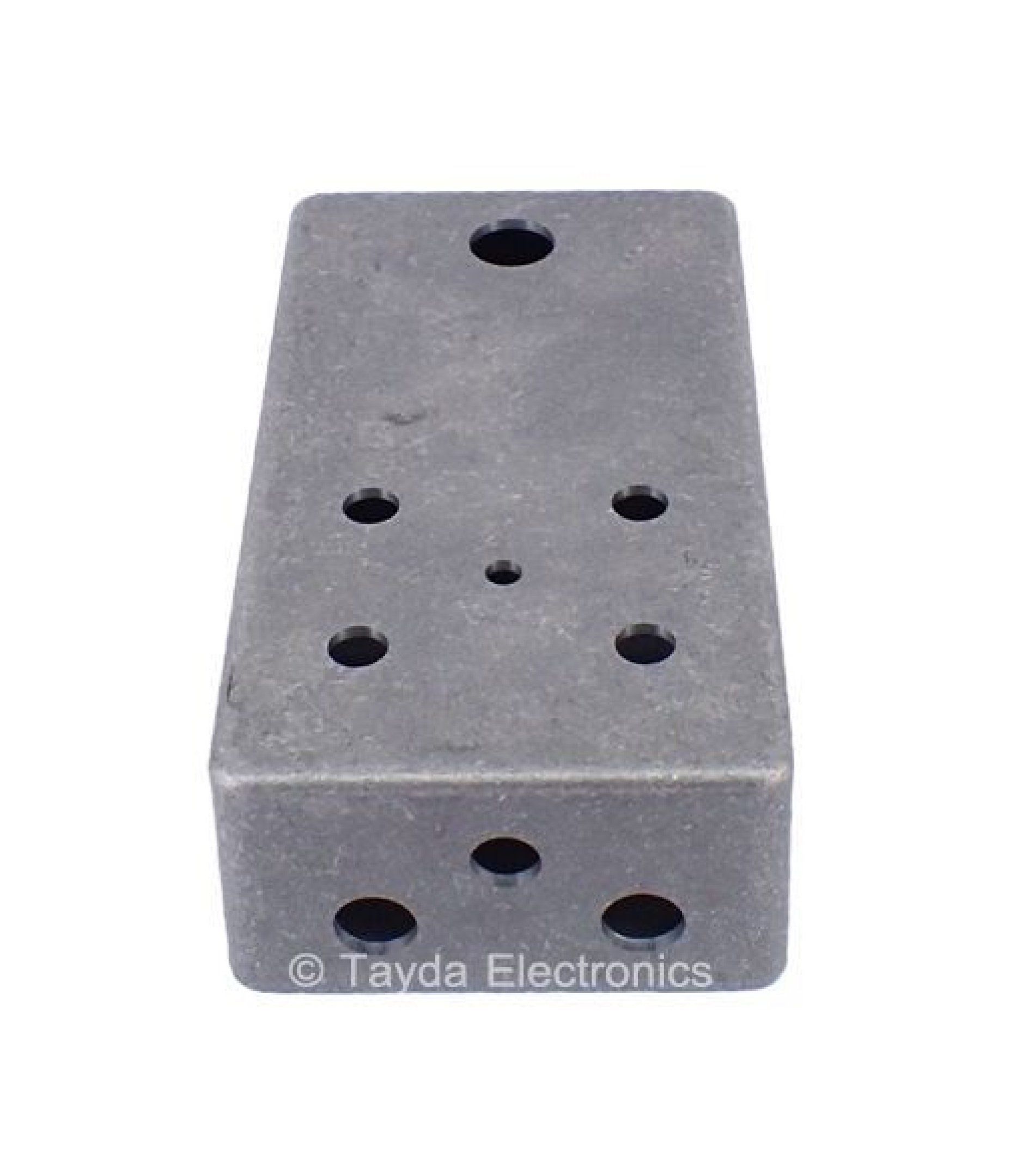 MATTE CLEAR Drilled Enclosure for PedalPCB 4 Knob Type 1