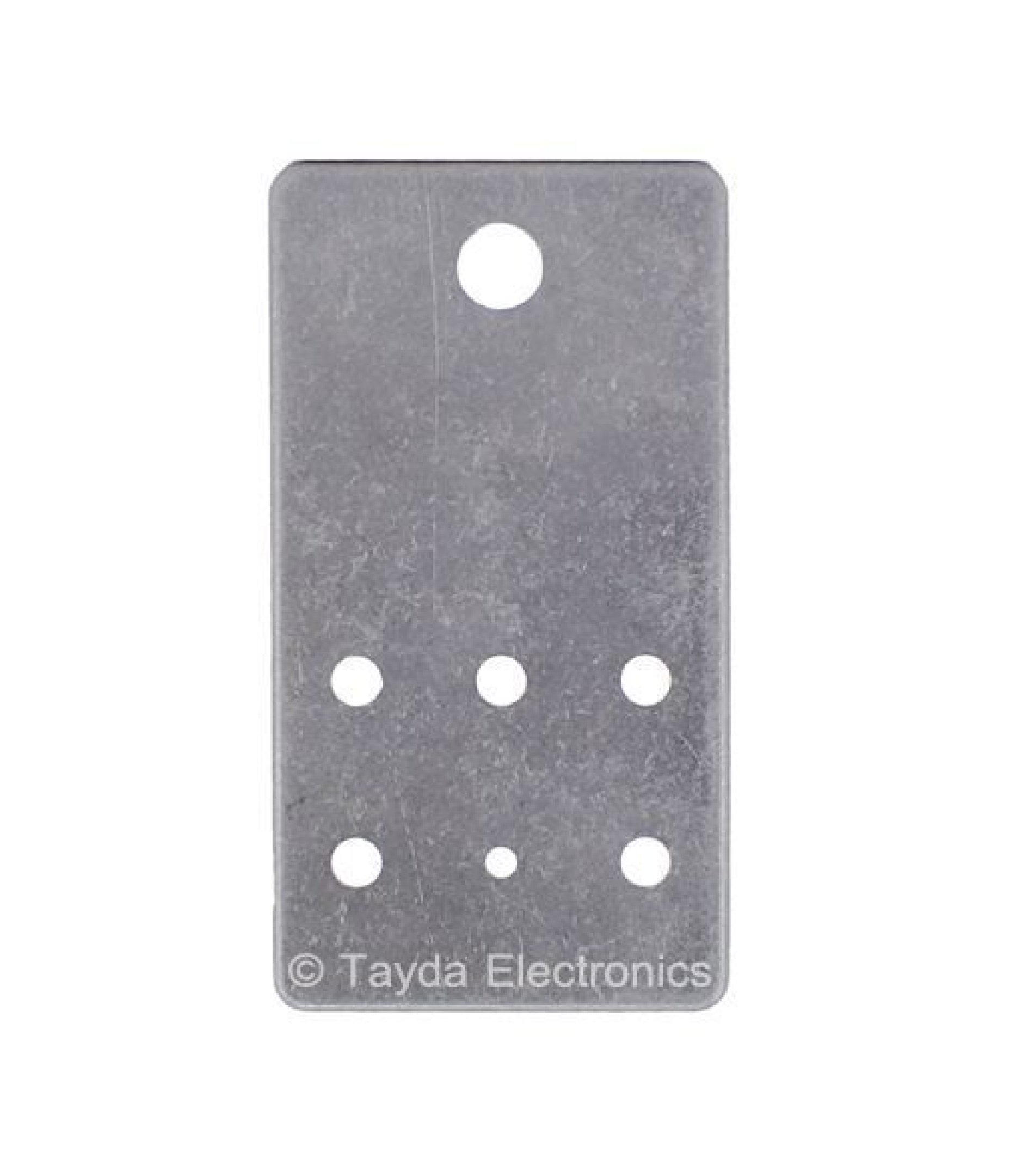 WINKED SILVER Drilled Enclosure for PedalPCB 5 Knob Type 1