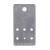 METALLIC DARK CHAMPAGNE Drilled Enclosure for PedalPCB 5 Knob Type 1