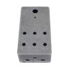 WINKED SILVER Drilled Enclosure for PedalPCB 6 Knob Type 1