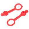 Red Waterproof cap 12mm