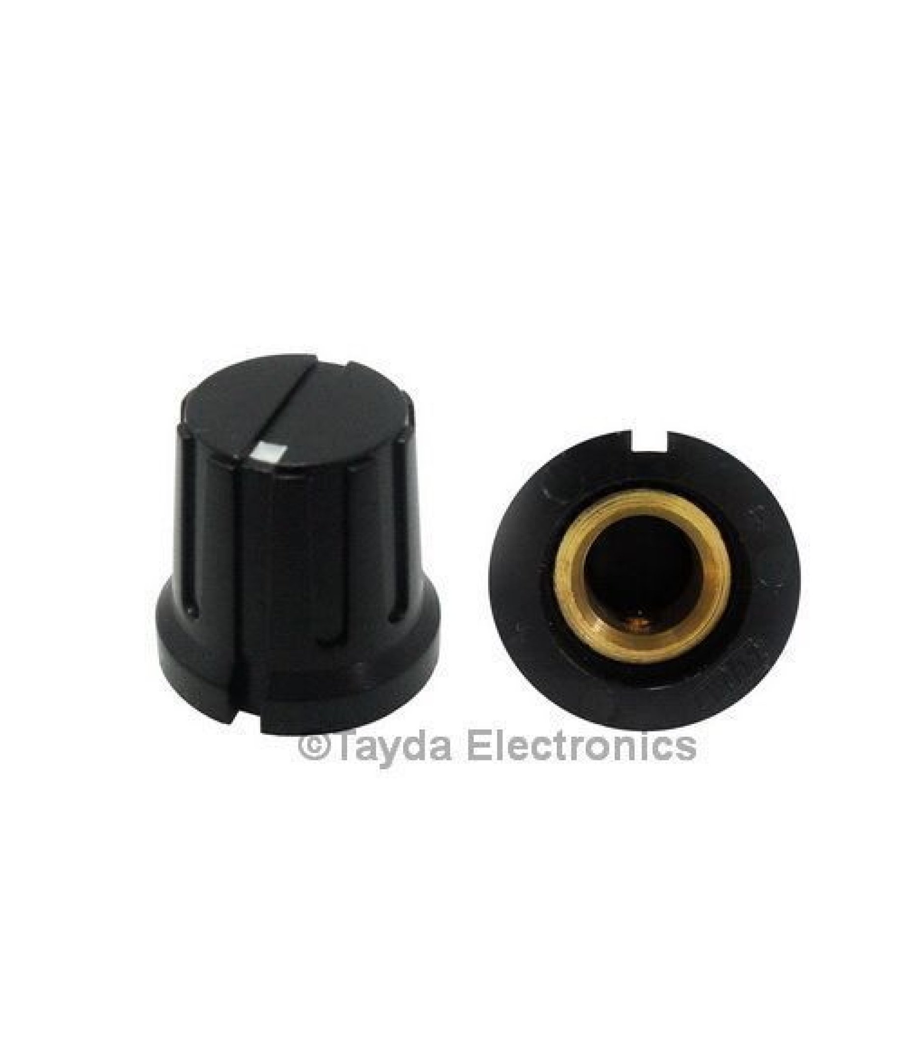 A-5447-1.jpg KN8F Black Knob 16x15mm Shaft Diameter 6.00mm
