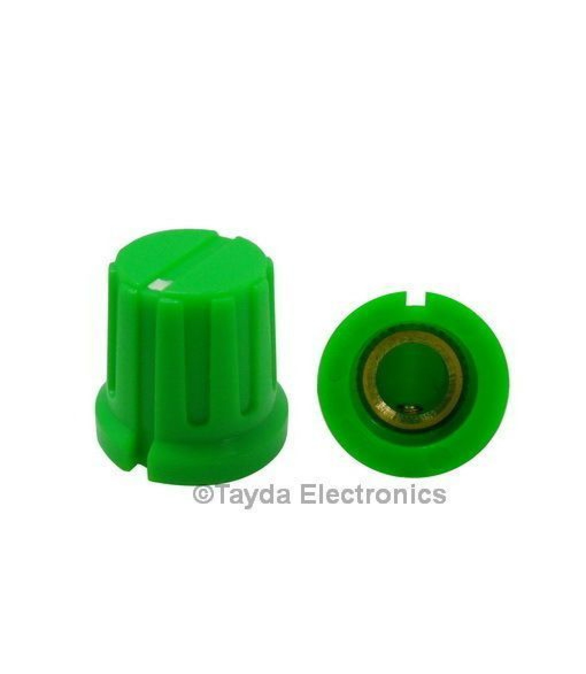 A-5450.jpg KN8F Green Knob 16x15mm Shaft Diameter 6.00mm