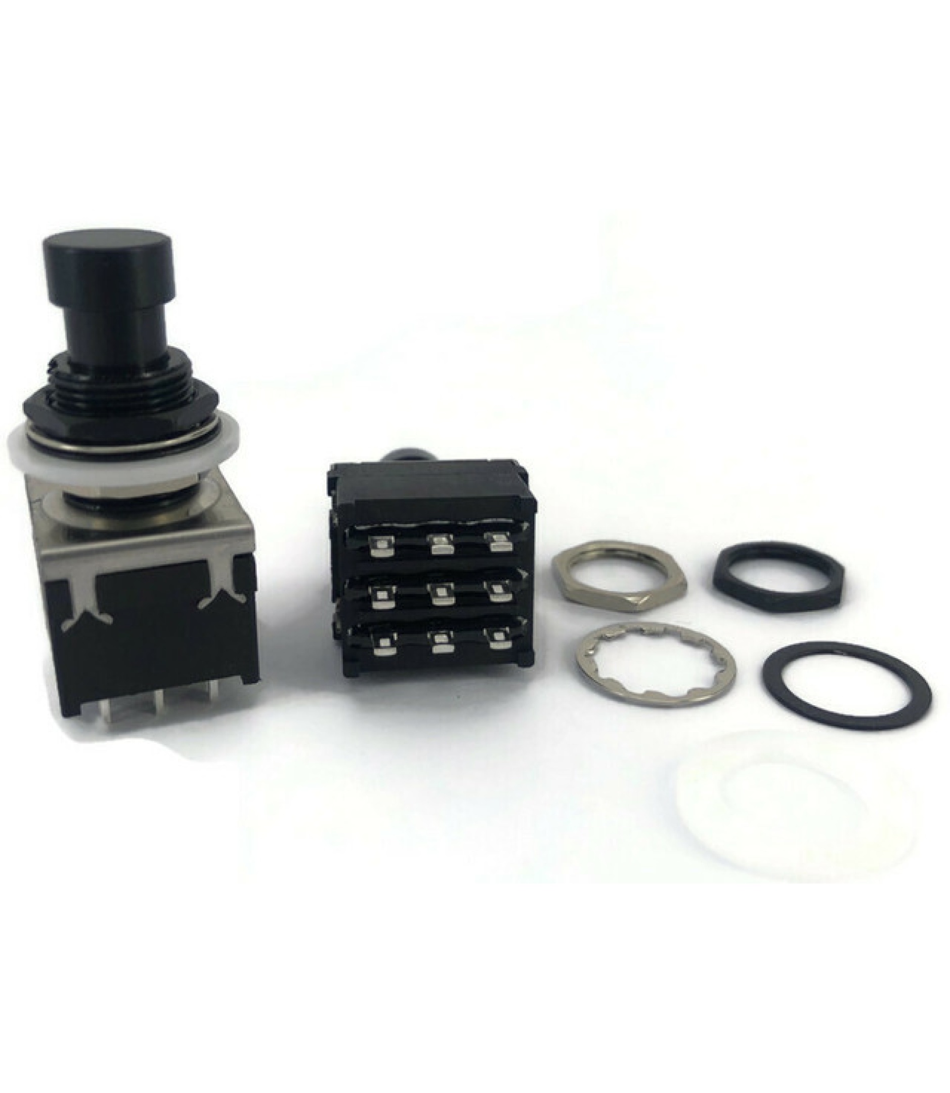 A-5511-1.jpg 3PDT Stomp Foot / Pedal Switch Black Actuator