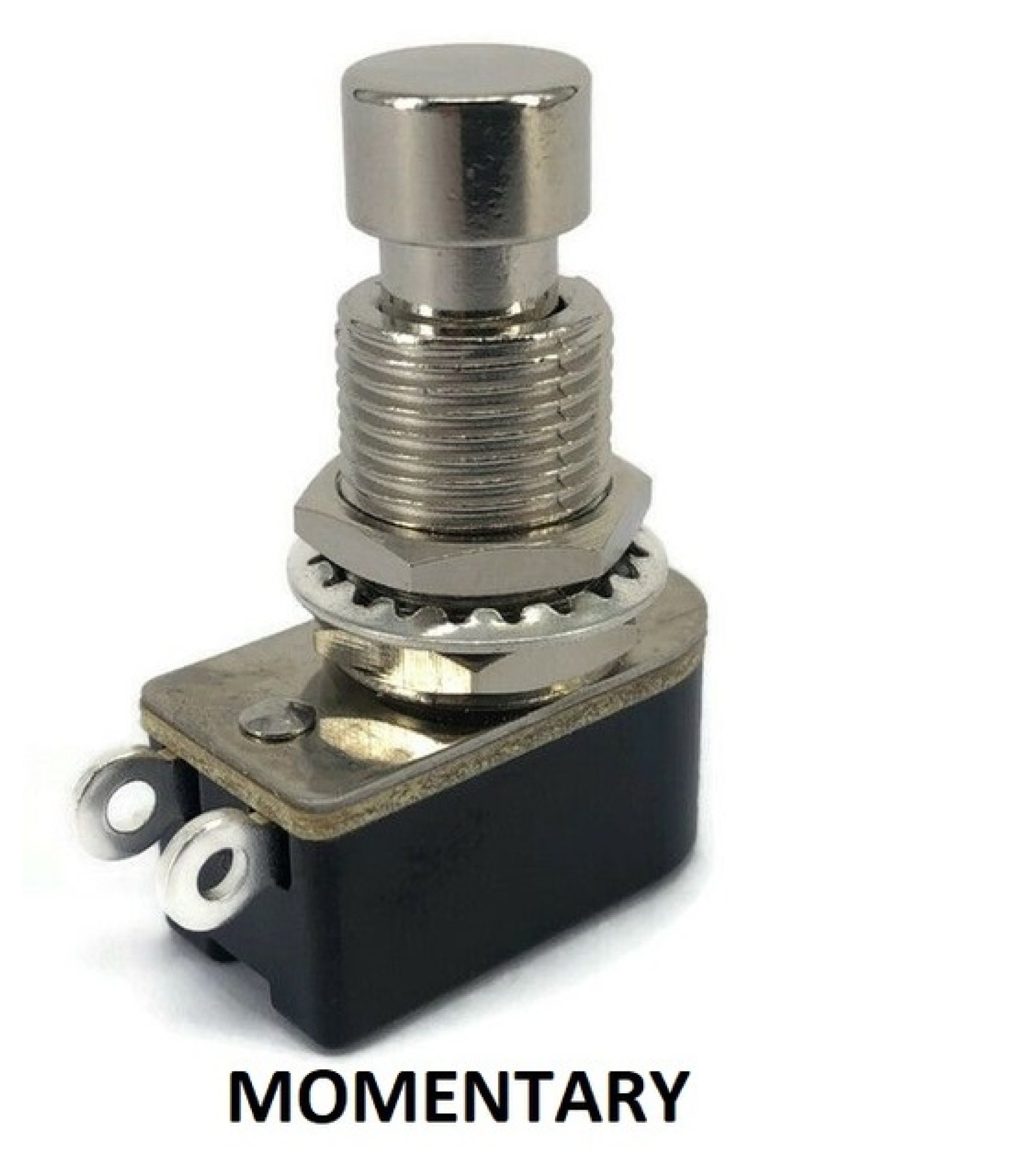 SPST Momentary Full Tone Push Button Stomp Foots / Pedal Switch