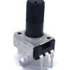 100Electronics 50K OHM Linear Taper Potentiometer Round Knurled Plastic Shaft PCB 9mm