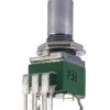 100K OHM Linear Dual Taper Potentiometer Round Shaft PCB 9mm