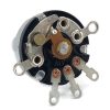 5K OHM Linear Taper Potentiometer On-Off Switch Solder Lugs Round Shaft Dia: 6mm