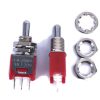 Sub Mini Toggle Switch 2M Series SPDT On-off-On Short Lever PCB Pins