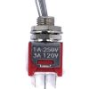 Sub Mini Toggle Switch 2M Series SPDT On-On Short Lever
