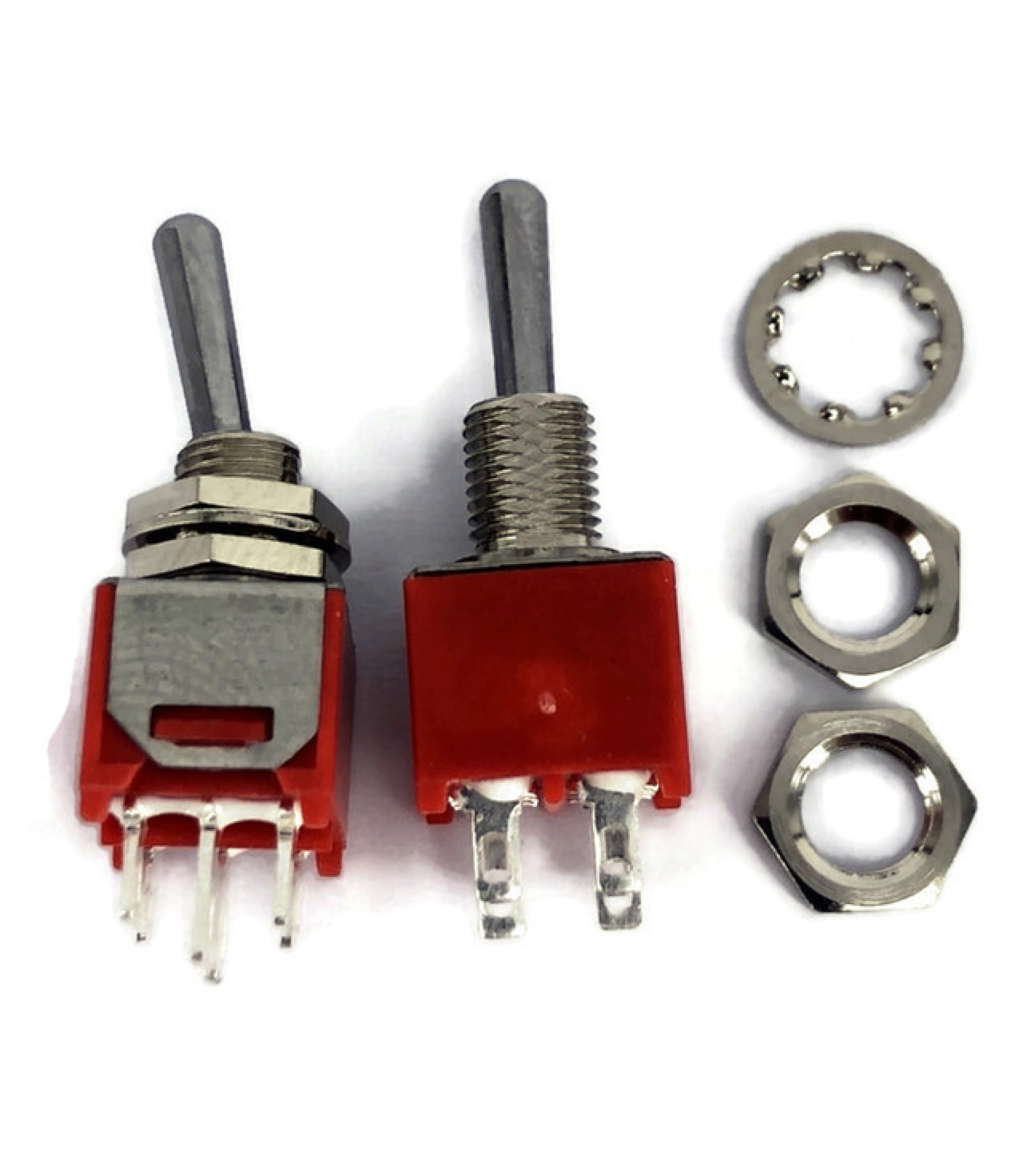 Sub Mini Toggle Switch 2M Series DPDT On-On