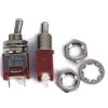 Sub Mini Toggle Switch 2M Series SPST Off-On Short Lever