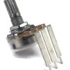 100Electronics 10K OHM Linear Taper Potentiometer Spline Shaft PCB Mount