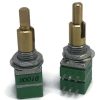 25K OHM Linear Dual Taper Potentiometer D Shaft PCB 9mm
