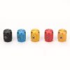 Aluminum Control Knurled knob 13x16mm Shaft Hole 6.4mm Yellow